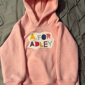 A for Adley hoodie
